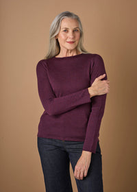 Uimi Phoebe Fine Jersey Top in Merino Wool