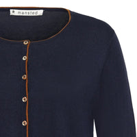 Mansted Yasmina Cardigan in Navy