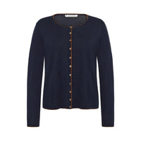 Mansted Yasmina Cardigan in Navy