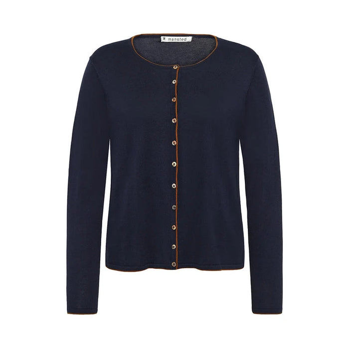 Mansted Yasmina Cardigan in Navy