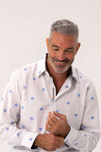 Rock & Roll Religion Wrexham L/S shirt in White RR0021
