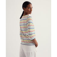 Seasalt Sailor Top in Quad Breton Avocado