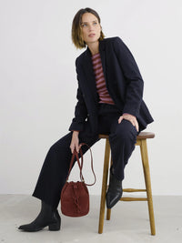 Seasalt Sailor Top in Scallion Burgundy