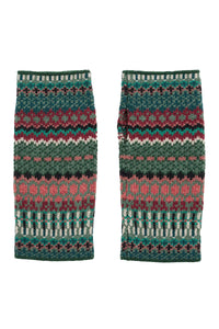 Seasalt Malva Fingerless Gloves in Weaving Needle Dark Forage
