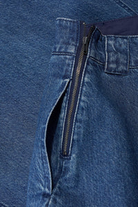 Seasalt Restharrow Skirt in Mid Wash Denim