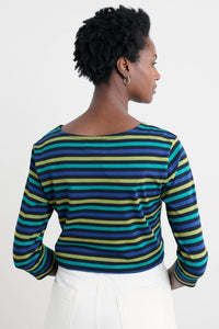 Seasalt Sailor Top in Tri Mini Cornish Emulsion