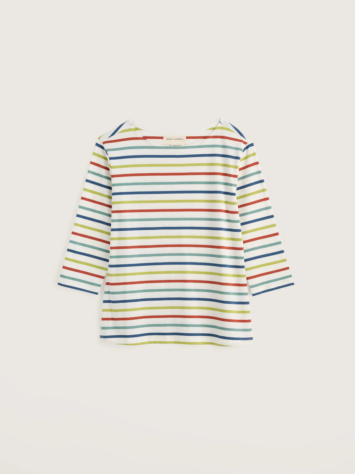 Seasalt Sailor Top in Quad Breton Avocado