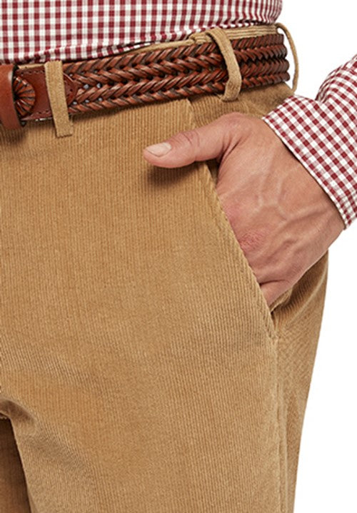 City Club Sutton Camel 12W Corduroy Trousers