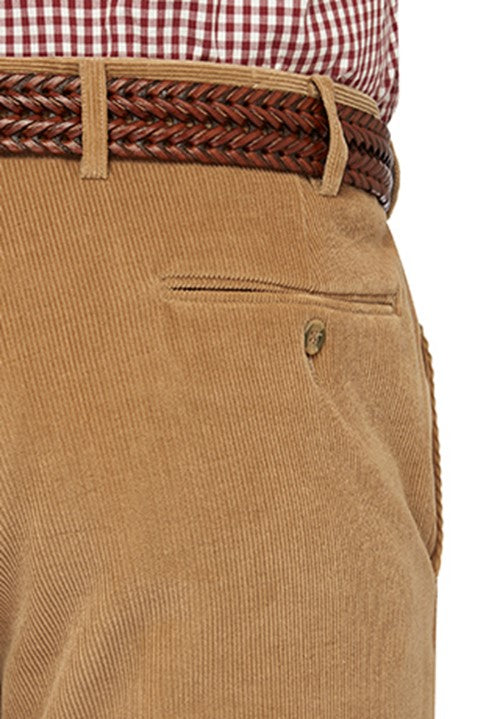 City Club Sutton Camel 12W Corduroy Trousers