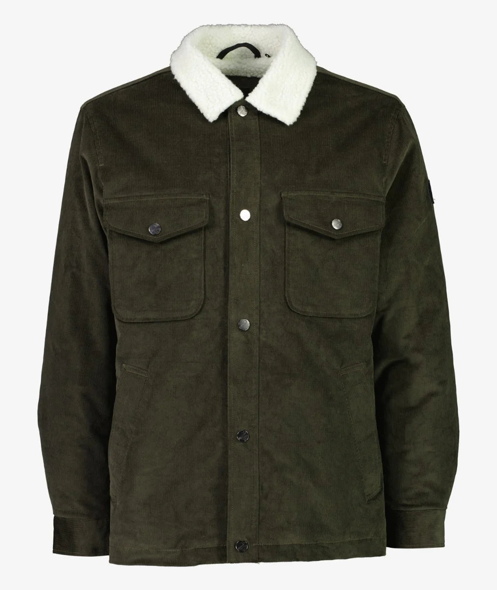 Swanndri Kaituna Corduroy Jacket in Olive