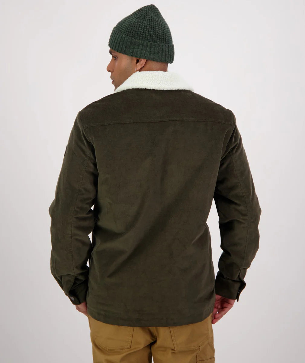 Swanndri Kaituna Corduroy Jacket in Olive