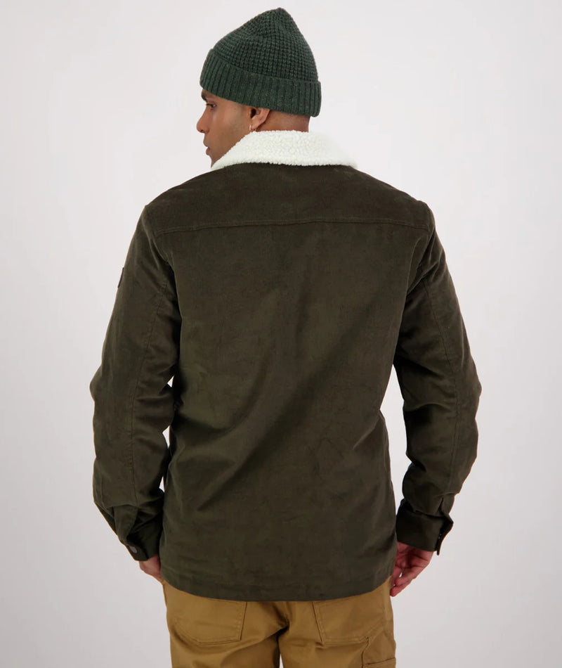 Swanndri Kaituna Corduroy Jacket in Olive