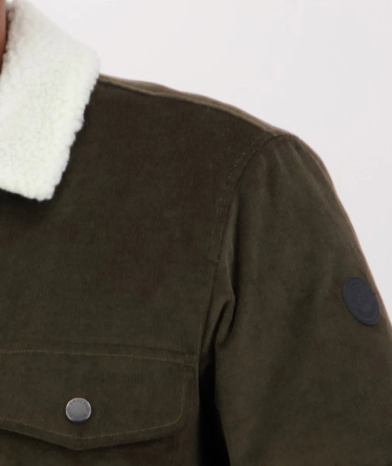 Swanndri Kaituna Corduroy Jacket in Olive