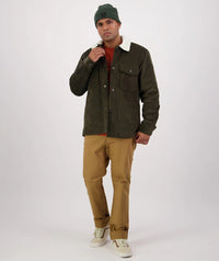 Swanndri Kaituna Corduroy Jacket in Olive