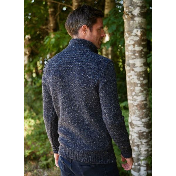 Fisherman Men's Toggle Button Jumper