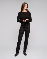 Vassalli 234 Bay Pull On Pants in Checkmate