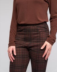 Vassalli 234 Bay Pull On Pants in Cherry Check