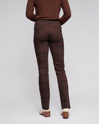 Vassalli 234 Bay Pull On Pants in Cherry Check