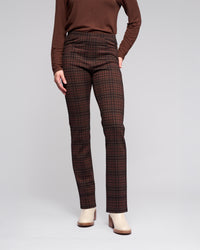 Vassalli 234 Bay Pull On Pants in Cherry Check