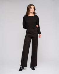 Vassalli 235B Loft Knit Pull On Pant in Metro