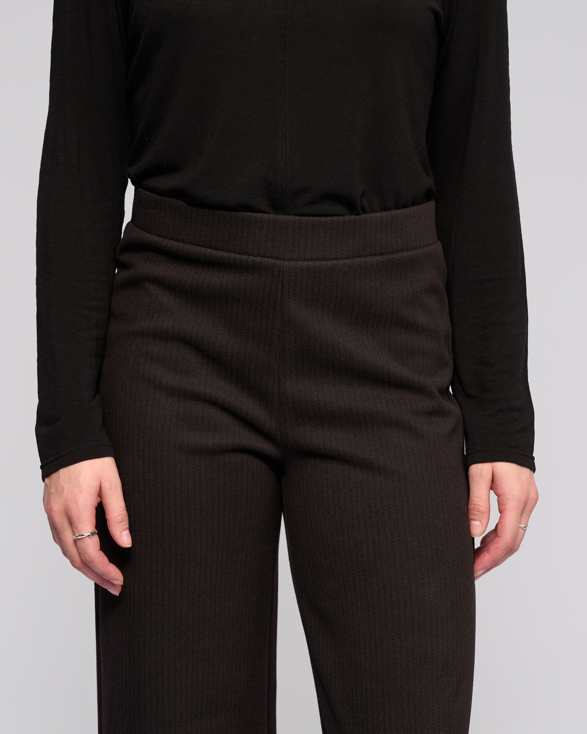 Vassalli 235B Loft Knit Pull On Pant in Metro