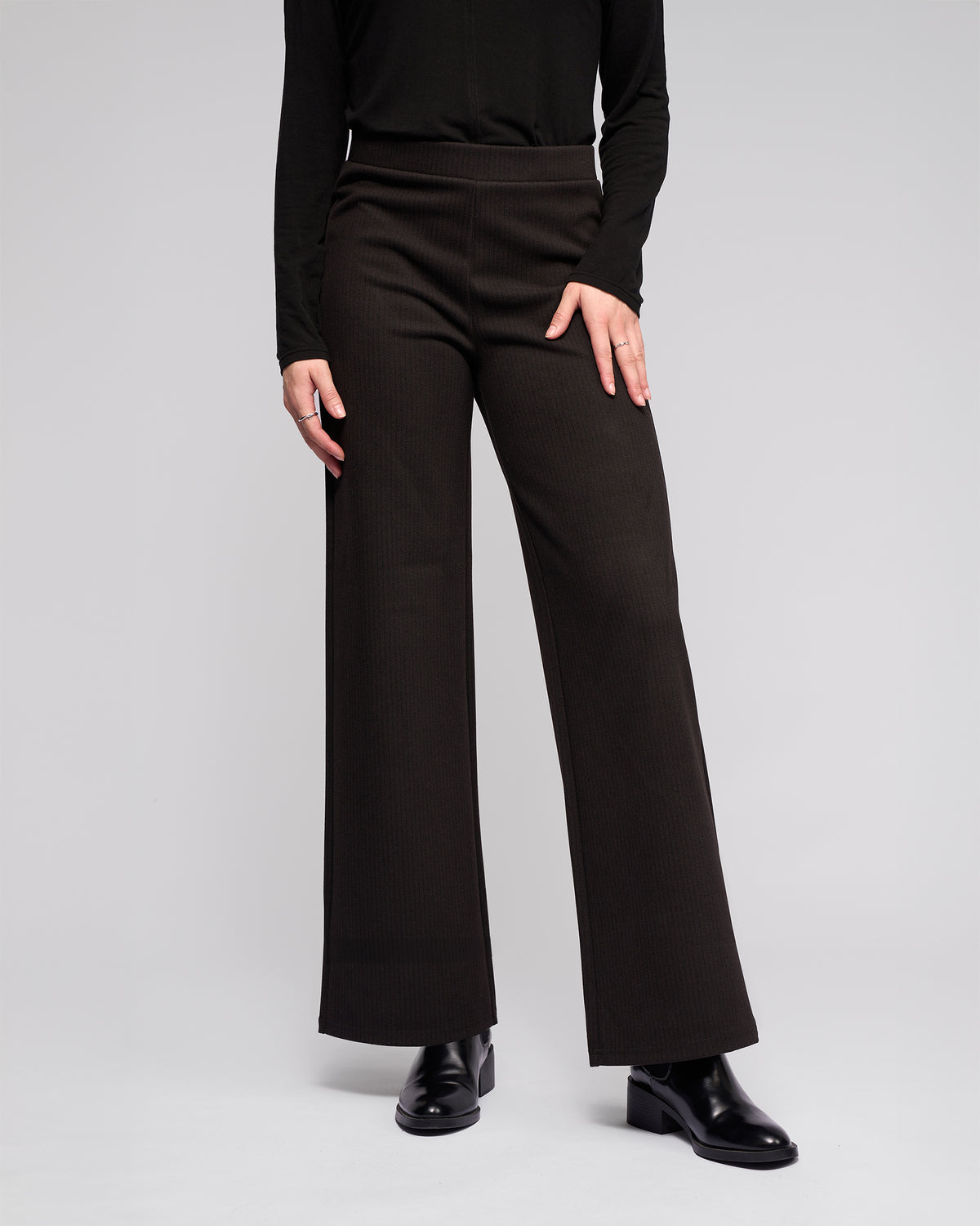 Vassalli 235B Loft Knit Pull On Pant in Metro