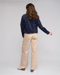 Vassalli Core Cord Jacket in Slate 4051M