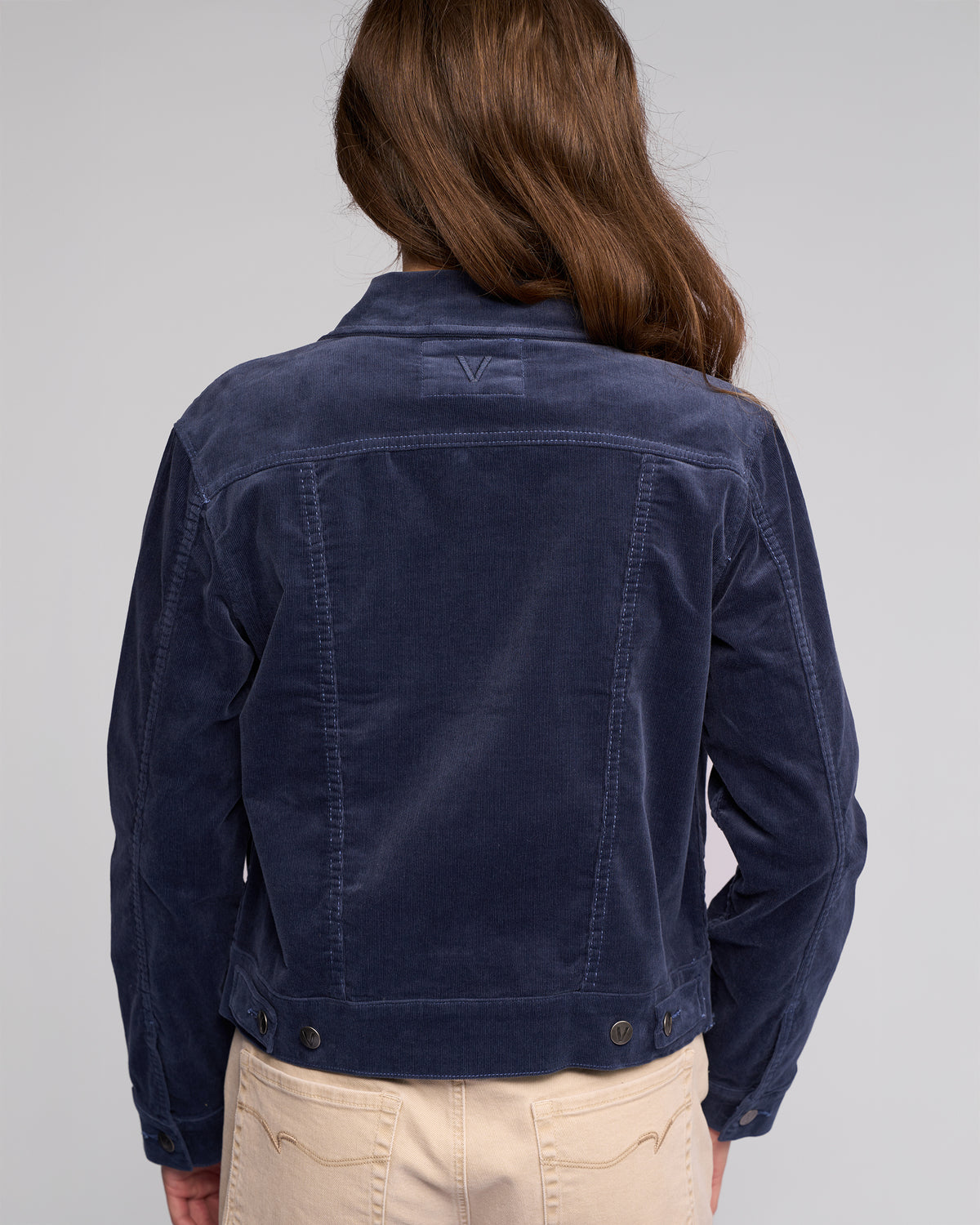 Vassalli Core Cord Jacket in Slate 4051M