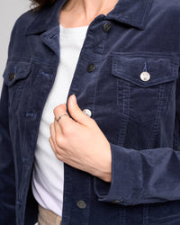 Vassalli Core Cord Jacket in Slate 4051M