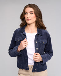 Vassalli Core Cord Jacket in Slate 4051M