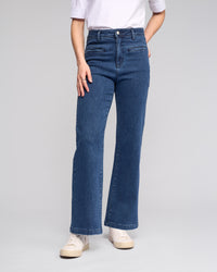 Vassalli Peace Denim Jean in Brushed Indigo 5015