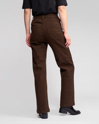 Vassalli Peace Denim Jean in Chocolate 5015