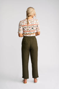 Oxford Pant in Khaki 5016