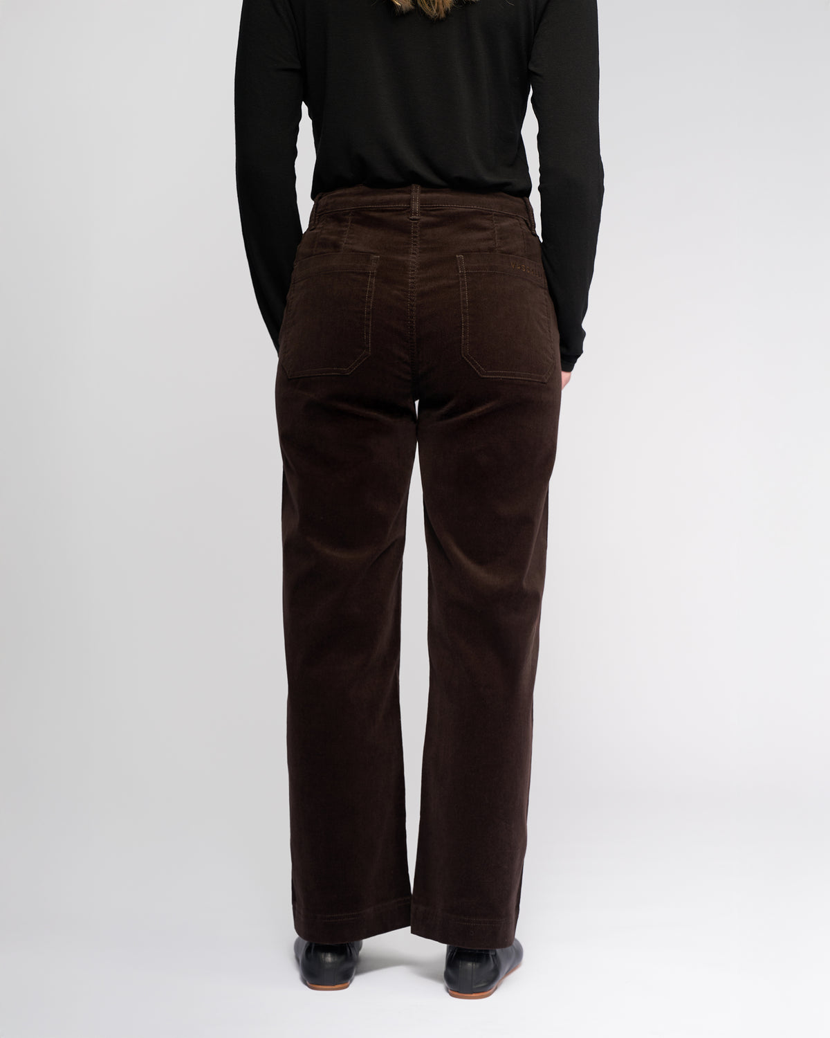 Vassalli Market Cord Pant in Walnut 5039M