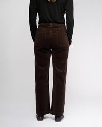 Vassalli Market Cord Pant in Walnut 5039M