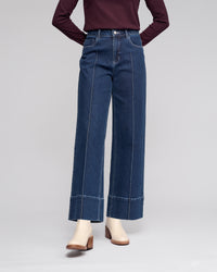 Vassalli Alley Jean in Dark Blue 5043