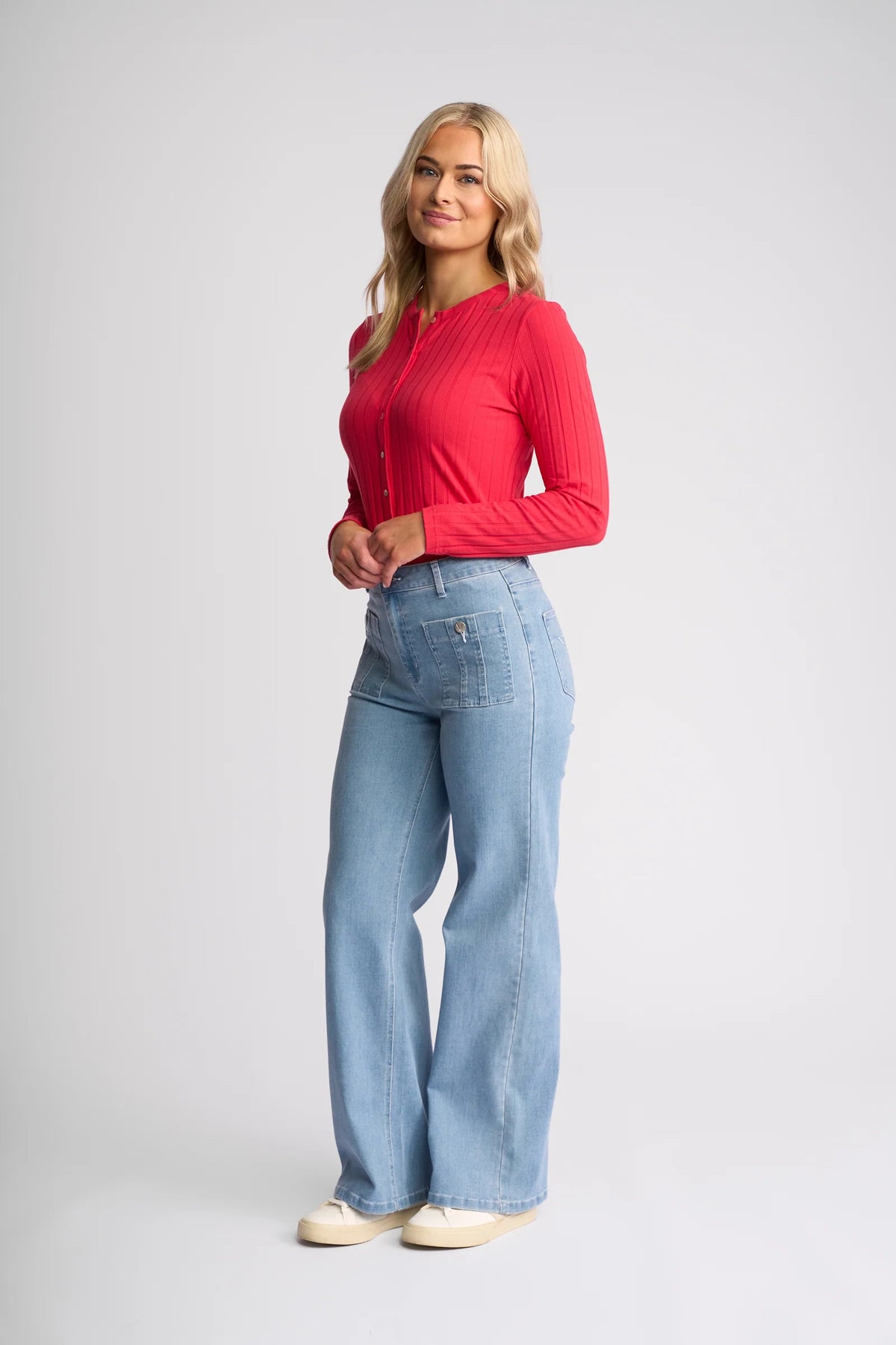 Lottie Jean in Light Wash Denim 5060