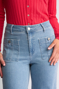 Lottie Jean in Light Wash Denim 5060