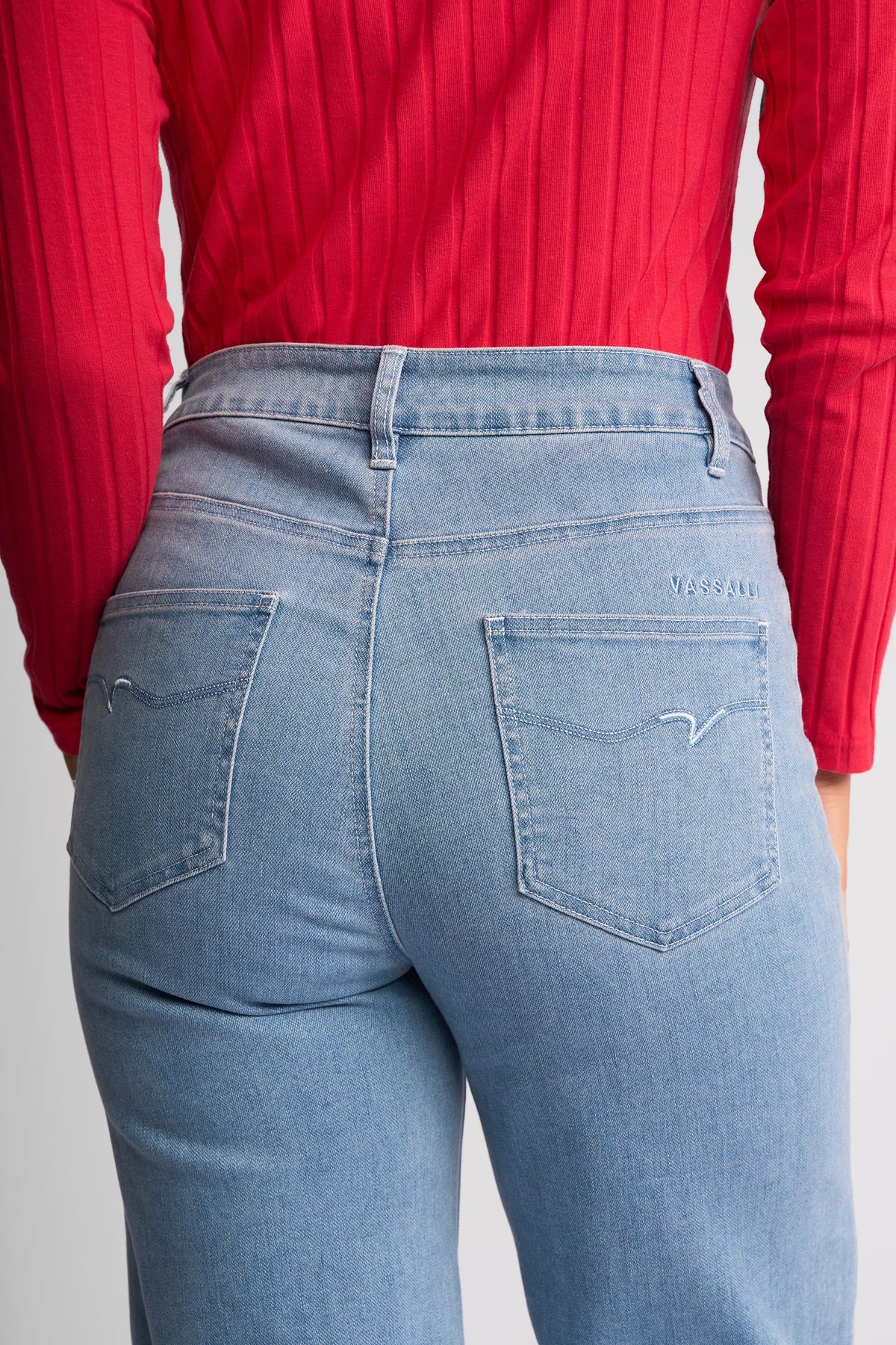 Lottie Jean in Light Wash Denim 5060