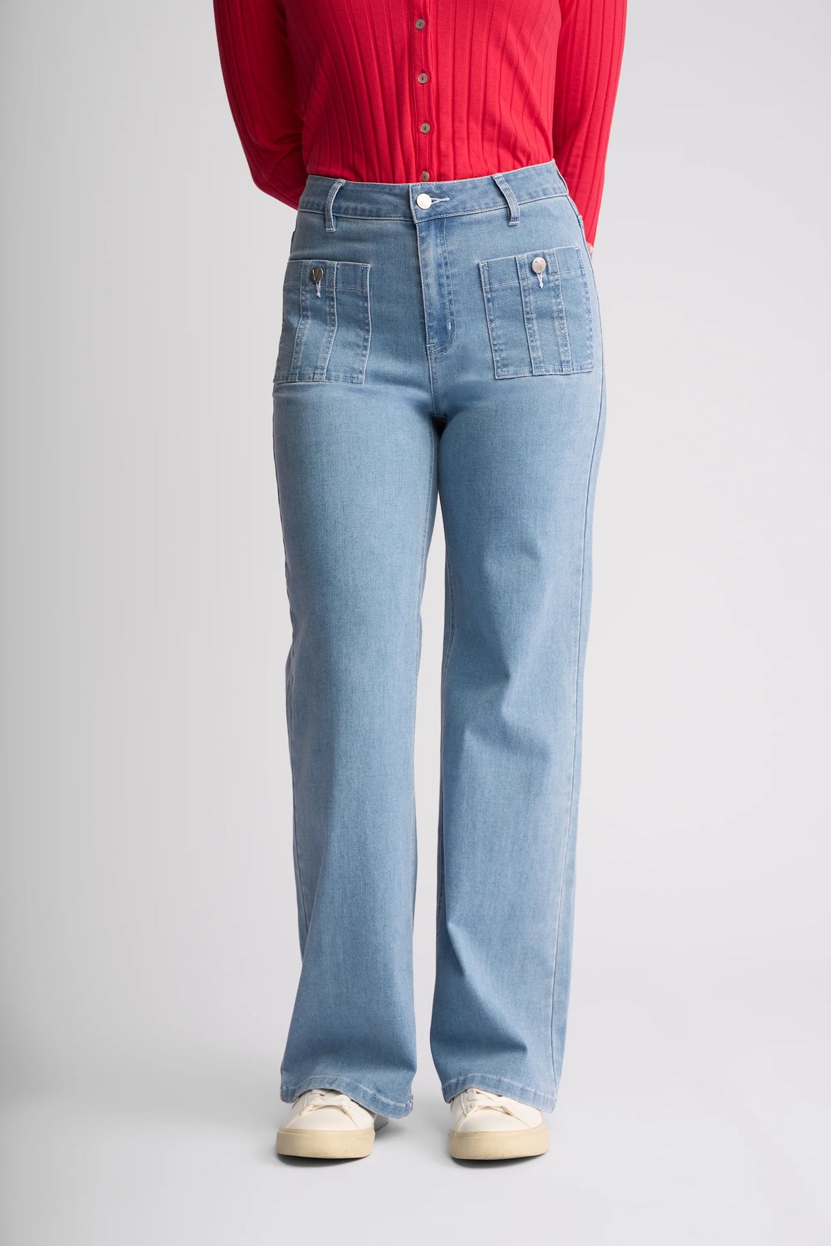 Lottie Jean in Light Wash Denim 5060