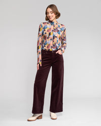 Vassalli 5995AM Wide Leg Daily Cord Pant in Multiple Colours