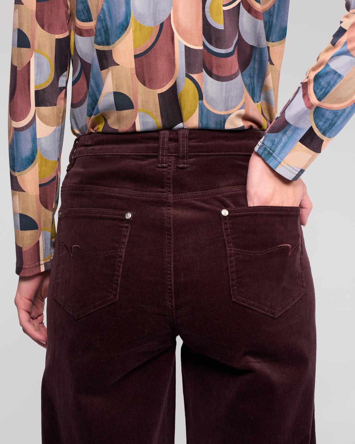 Vassalli 5995AM Wide Leg Daily Cord Pant in Multiple Colours