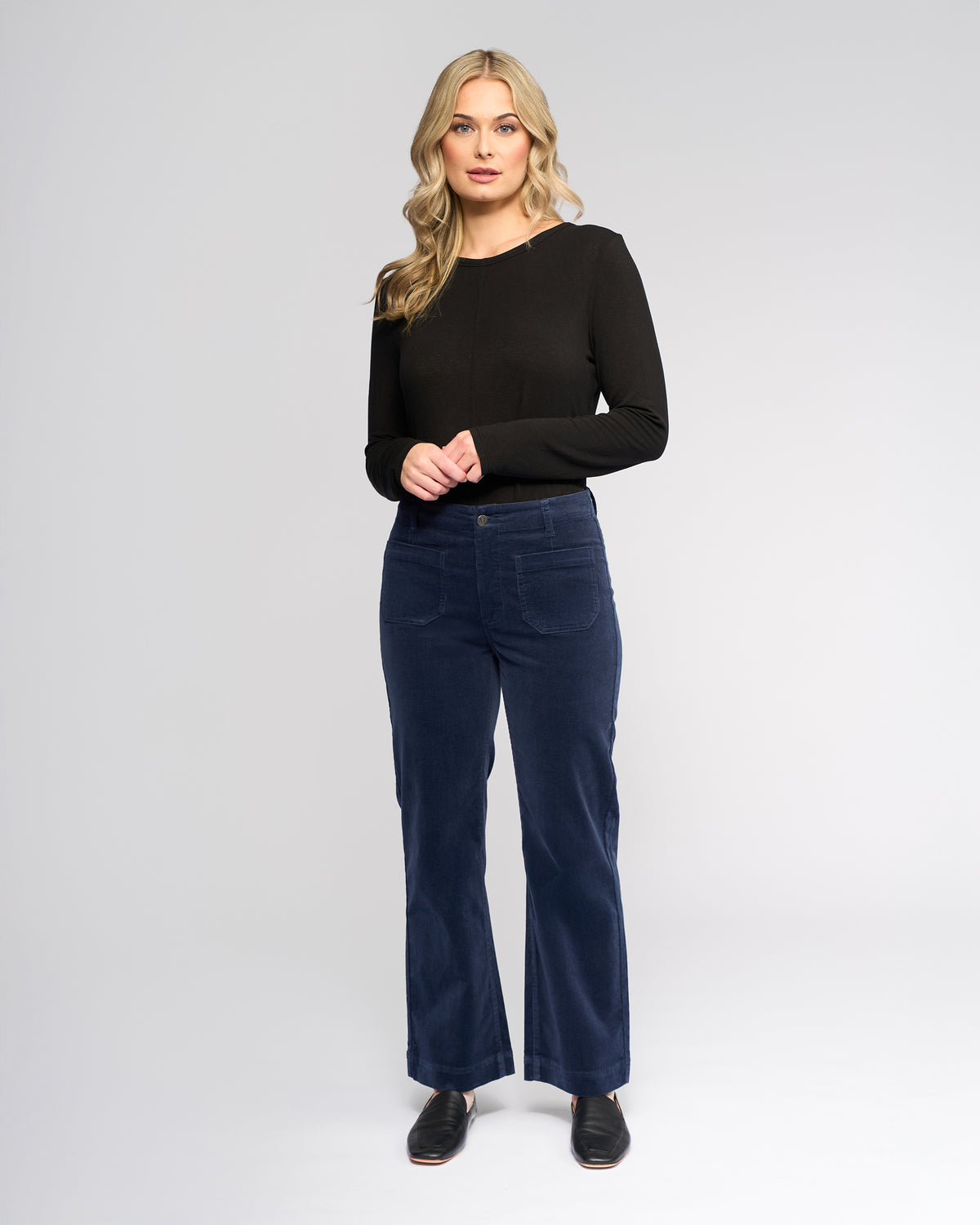 Vassalli 5995AM Wide Leg Daily Cord Pant in Multiple Colours