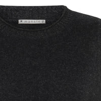 Mansted Yak Wool Zola Vest in charcoal or cold green