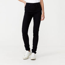 Load image into Gallery viewer, Ladies Levis 721 High Rise Skinny Jeans &#39;Black&#39;
