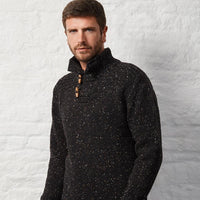 Fisherman Men's Toggle Button Jumper