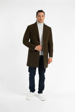 Load image into Gallery viewer, James Harper Olive Overcoat
