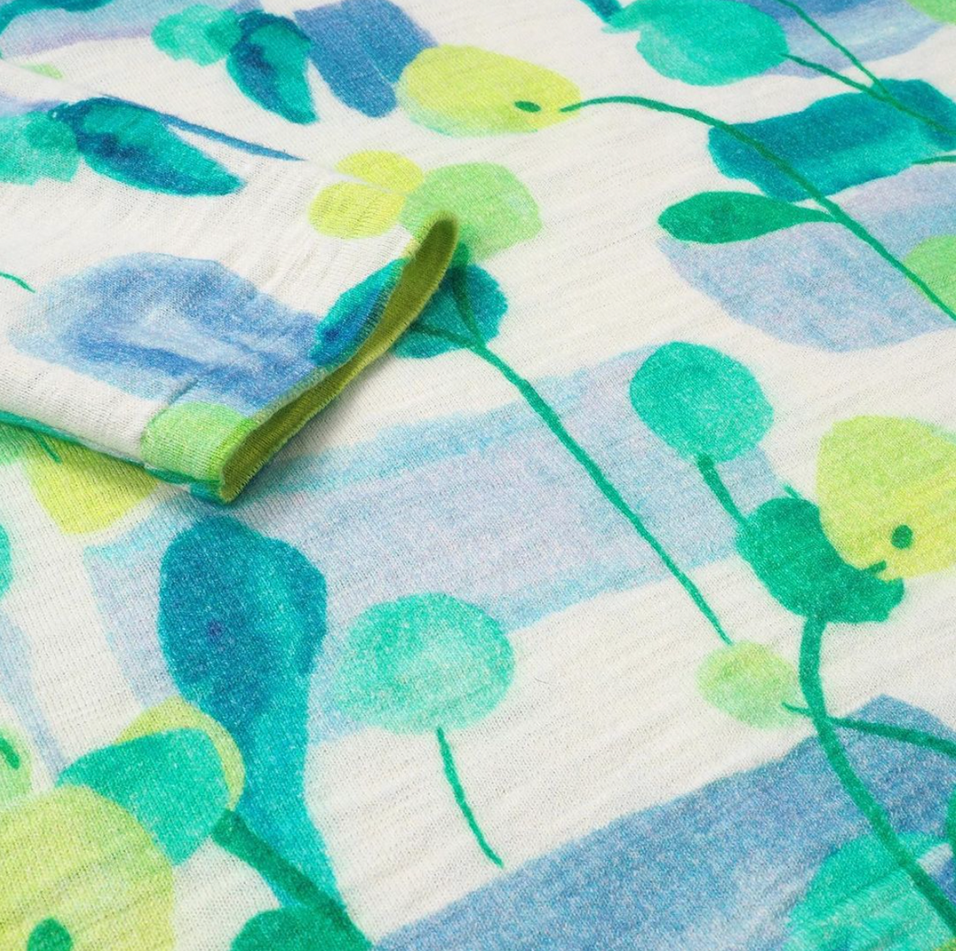 Mansted Galina Print Summer Knit Top