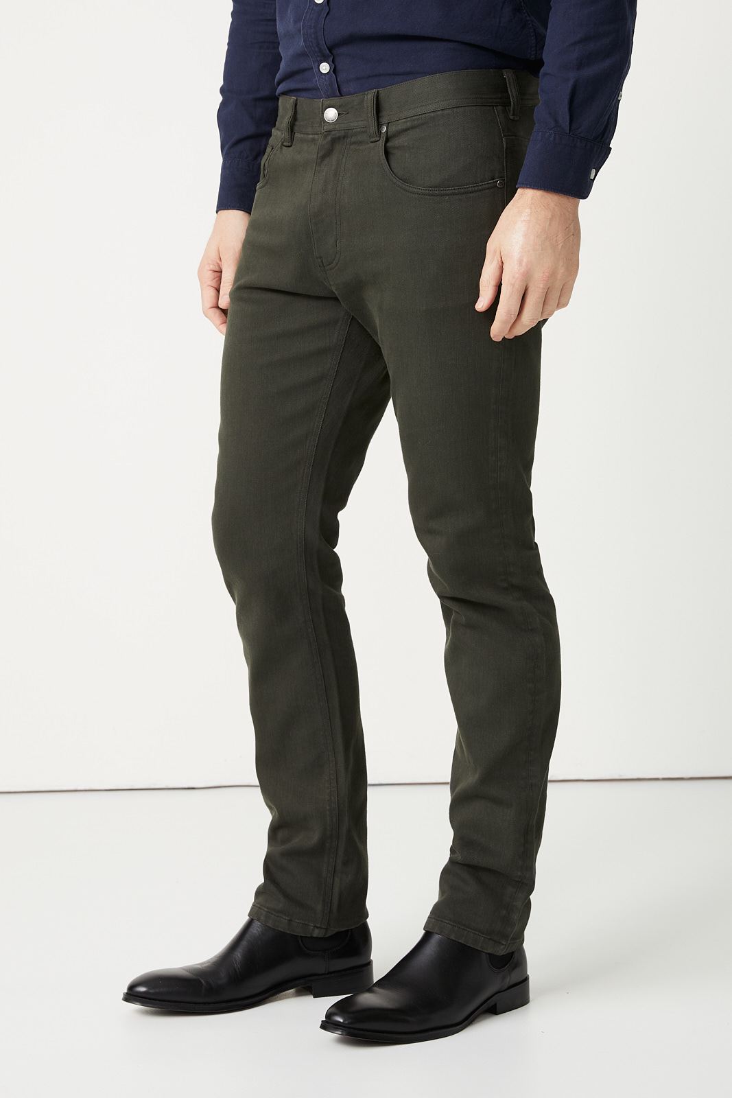 Toorallie Men's Ando Merino-Denim Jeans 'Caper'