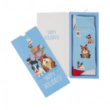 Load image into Gallery viewer, MENS YAPPY HOLIDAYS SOCK CARD
